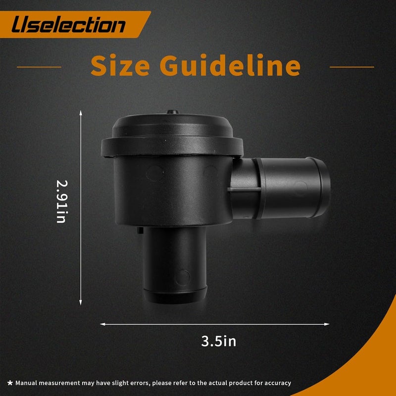 Uselection 06A145710P Turbocharger Diverter Check Valve Shutoff Valve for Audi A4 TT VW Beetle Eos Passat 058145710 - Image 3
